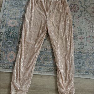 Sparkling Sequin Joggers